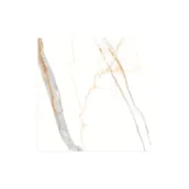 Płytki ceramiczne - Gres szkliwiony Calacatta Gold 60x60 Artens - miniaturka - grafika 1