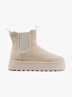 Tom Tailor Botki zimowe - Damskie - Kolor: Beige - Rozmiar: 37 - Botki damskie - miniaturka - grafika 1