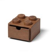 Pojemniki na zabawki - Dziecięcy pojemnik z drewna dębowego bejcowanego na ciemno LEGO® Wood - miniaturka - grafika 1