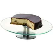 Tace i patery - Ambition szklana Patera obrotowa ciasto owoce tort 69893 - miniaturka - grafika 1