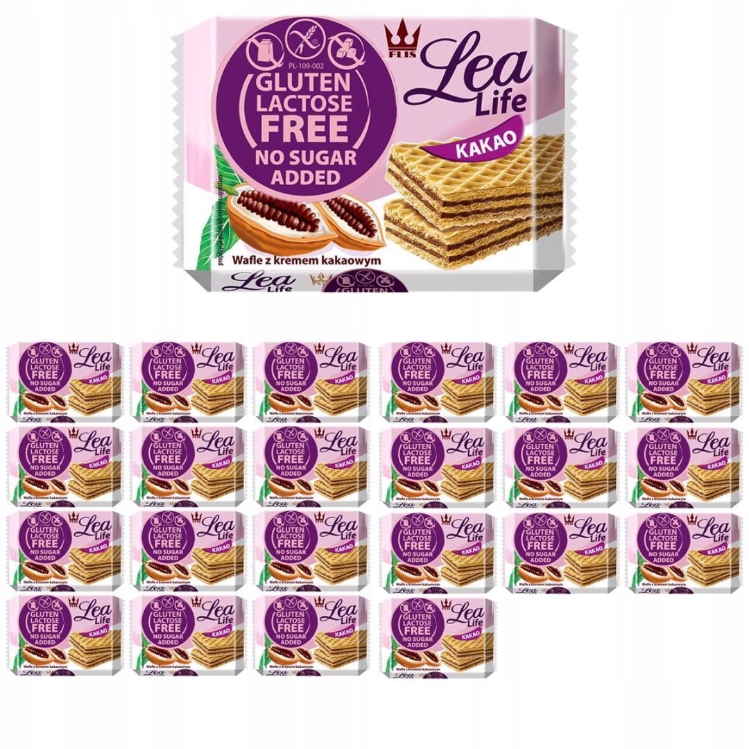 Flis Lea Life Kakaowe 95g x 22 sztuk