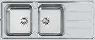 Zlewozmywaki - Foster Zlewozmywak 5812062 ELETTRA SINK 1160x500 2 LH/B+DR - miniaturka - grafika 1