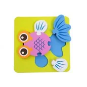 Układanki dla dzieci - Puzzle piankowe Rybka Askato - miniaturka - grafika 1