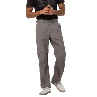 Spodnie sportowe męskie - Spodnie na lato CANYON ZIP OFF PANTS siltstone - 46 - grafika 1