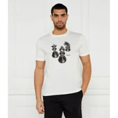 Koszulki męskie - HUGO T-shirt Dischach | Regular Fit - miniaturka - grafika 1