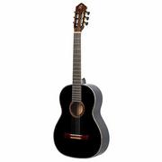 Gitary akustyczne - Ortega Guitars Czarna Gitara Koncertowa W Rozmiarze 4/4 – Dla Leworęcznych – Seria Rodzinna – Łącznie Z Torbą Gigbag – Mahoń/Koc Świerkowy (R221Bk-L) - miniaturka - grafika 1