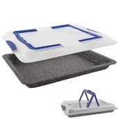 Formy do ciast - Orion Forma blacha do ciasta z pokrywą GRANDE 123799 - miniaturka - grafika 1