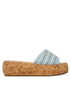 Klapki i japonki damskie - Roxy Klapki 2777024 Niebieski - miniaturka - grafika 1