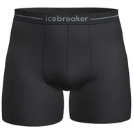 Majtki męskie - Męskie bokserki Icebreaker Mens Anatomica Boxers Rozmiar: XXL / Kolor: czarny/biały - miniaturka - grafika 1