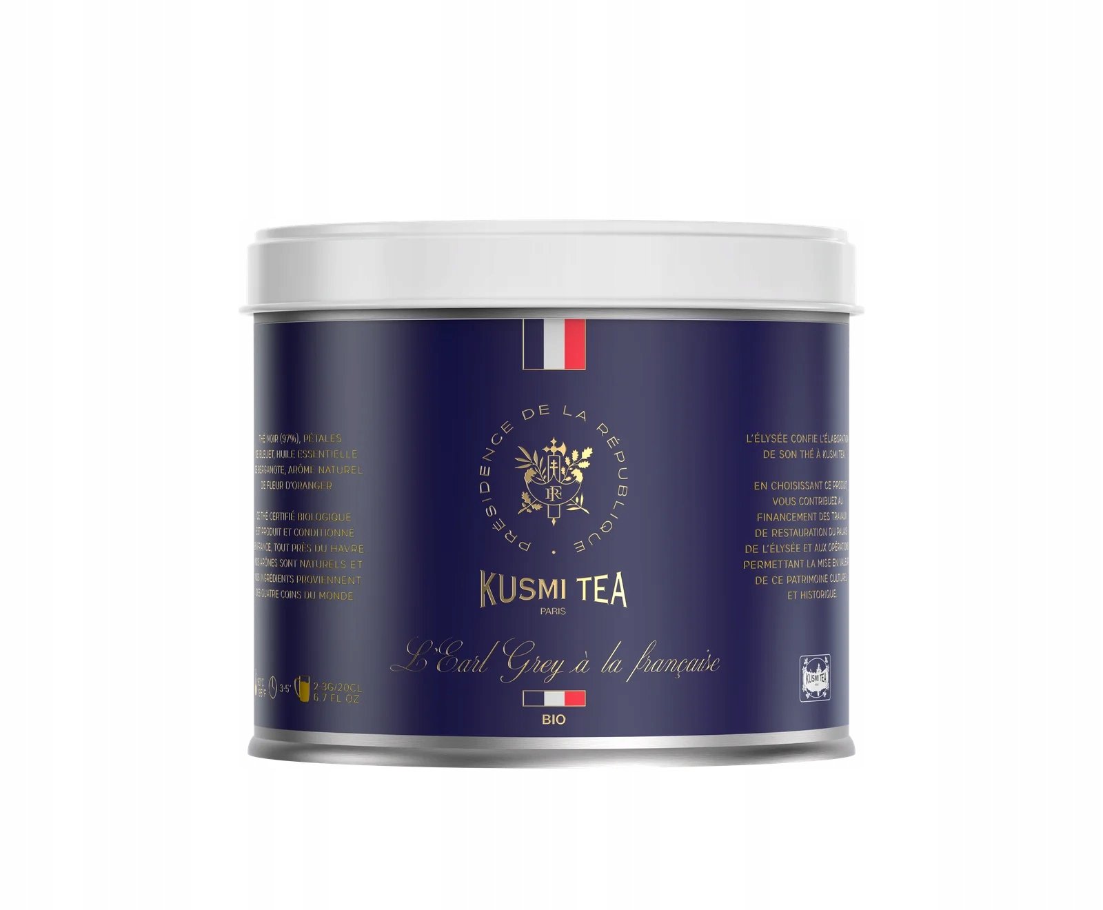 Kusmi Tea L'Earl Grey à la française Herbata Czarna Sypana 100g