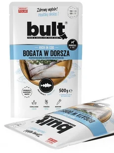 Bult Mielonka bogata w dorsza saszetka 500g - Mokra karma dla psów - miniaturka - grafika 1