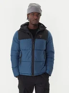 Kurtki męskie - Aeronautica Militare Kurtka zimowa 252AB3025UCT04214 Niebieski Regular Fit - miniaturka - grafika 1