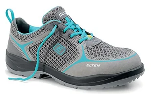 ELTEN Mila Low ESD S1 damskie buty ochronne, buty robocze, damskie półbuty ochronne, certyfikat EN ISO 20345: S1, stalowy nosek (szary), EU 35 - Biuro i firma OUTLET - miniaturka - grafika 1