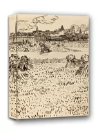 Obrazy i zdjęcia na płótnie - The Harvest, Vincent van Gogh - obraz na płótnie Wymiar do wyboru: 70x100 cm - miniaturka - grafika 1