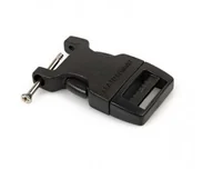 Plecaki - Zapasowa klamra Sea to Summit dwuczęściowe 2 osie 15 mm czarny - miniaturka - grafika 1