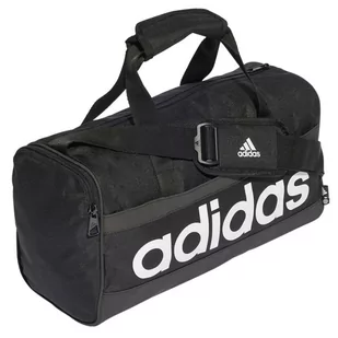 Torba adidas Linear Duffel (kolor czarny) - Torby sportowe - miniaturka - grafika 4