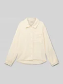 Bluzki dla dziewczynek - Bluzka koszulowa o kroju regular fit z czystej bawełny model ‘THYRA’ - miniaturka - grafika 1