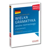 Książki do nauki języka niemieckiego - Edgard Wielka gramatyka języka niemieckiego z ćwiczeniami. Poziom A1-C1. Edycja specjalna - miniaturka - grafika 1