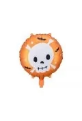 balon foliowy czaszka 45cm - Dekoracje sali - miniaturka - grafika 1