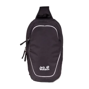 Plecak na jedno ramię Jack Wolfskin Sparksling 8 L black - ONE SIZE - Plecaki - miniaturka - grafika 1