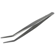 Akcesoria i części do maszyn do szycia - Pęseta - TWE6 - zagięta metalowa z ząbkami - miniaturka - grafika 1