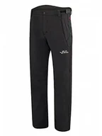 Spodenki męskie - Black Crevice Męskie spodnie softshellowe, czarny/biały, XL - miniaturka - grafika 1