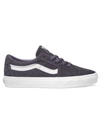 Trampki damskie - Vans Skórzane sneakersy "SK8-Low" w kolorze fioletowym - miniaturka - grafika 1