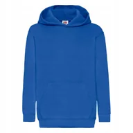 Bluzy dla dziewczynek - Bluza Dziecięca Z Kapturem Hooded Sweat Royal Blue r. 9-11(140) - miniaturka - grafika 1