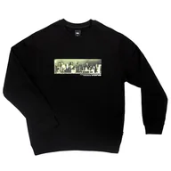 Bluzy męskie - Bluza Vans Epitome Crew VN000HP3BLK - czarna - miniaturka - grafika 1