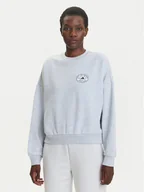 Bluzy damskie - adidas Bluza Farmers Market Graphic JM4210 Szary Loose Fit - miniaturka - grafika 1