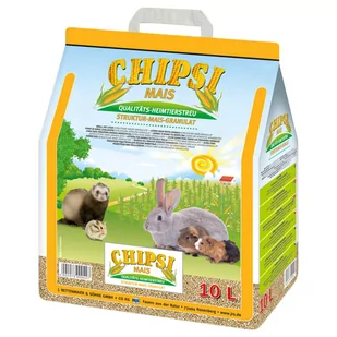 Chipsi granulat kukurydziany - 3 x 10 l - Podłoże dla gryzoni - miniaturka - grafika 1