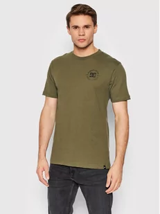 DC T-Shirt Star Pilot ADYZT04991 Zielony Regular Fit - Koszulki i topy damskie - miniaturka - grafika 1