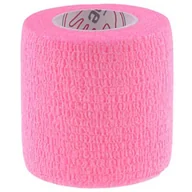 Apteczki i materiały opatrunkowe - 5E, bandaż kohezyjny Non-Woven Premium, lateksowy, różowy, 5 cm x 4,5 m - miniaturka - grafika 1