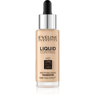 Eveline KOL FLUID w droperze Liquid Control 015 - Podkłady do twarzy - miniaturka - grafika 1