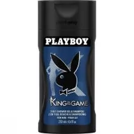 Kosmetyki do kąpieli - Playboy King Of The Game żel pod prysznic 250ml - miniaturka - grafika 1