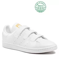 Półbuty męskie - Sneakersy adidas Stan Smith Cf FX5508 Ftwwht/Ftwwht/Goldmt - miniaturka - grafika 1