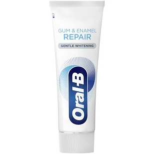 Oral-B pasta Pro-Repair Gum & Enamel - Delikatne wybielanie (Gentle Whitening) 75ml - Pasty do zębów - miniaturka - grafika 1