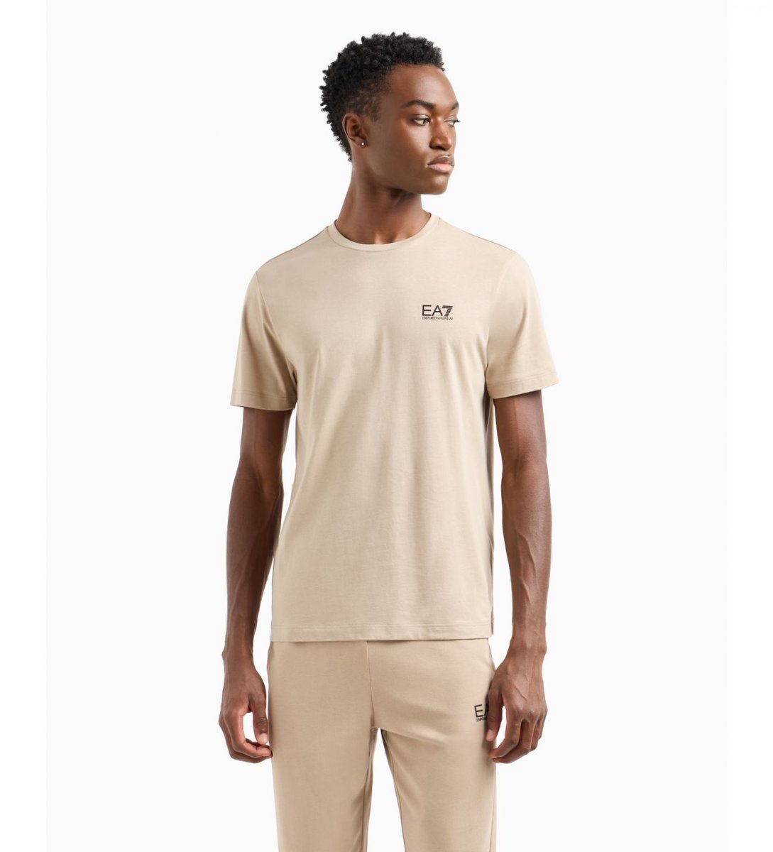 t-shirt sport uomo ea7 8npt25 pjvpz core id u6155 cobblestone