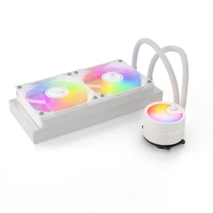 Chłodzenie wodne Valkyrie A240 White (VK-AIOA240W) - Tuning komputera - akcesoria - miniaturka - grafika 1
