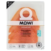 Ryby wędzone - Mowi - Łosoś wędzony na zimno 4 plastry po 25g - miniaturka - grafika 1