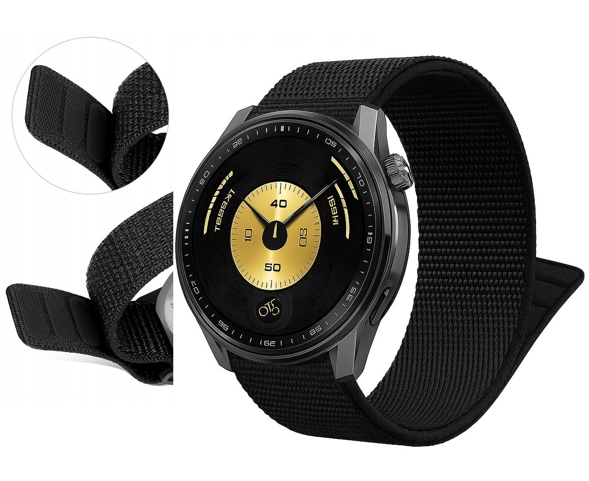 Nylonowy Elastyczny Pasek do HUAWEI WATCH GT 5/6 46 mm Active /Classic 22mm