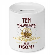 Skarbonki - Skarbonka na Urodziny 75 75te 75-te na Prezent z Nadrukiem ze Zdjęciem + Opakowanie na prezent (wzór 04) - miniaturka - grafika 1