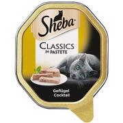 Mokra karma dla kotów - Sheba Pate Koktajl drobiowy Tacka 85g - miniaturka - grafika 1
