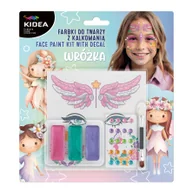 Przybory szkolne - Farbki do twarzy z kalkomanią Wróżka Kidea - miniaturka - grafika 1