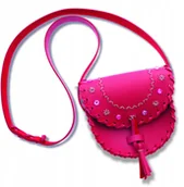 Zabawki kreatywne - Moja designerska torba ze skóry ekologicznej 4M - miniaturka - grafika 1