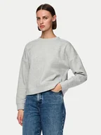 Bluzy damskie - Pieces Bluza Chili 17113432 Szary Regular Fit - miniaturka - grafika 1