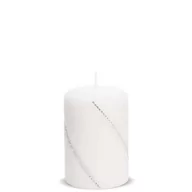 Świece - Pigmejka Świeca Bolero Mat walec mały biała 94897-uniw - miniaturka - grafika 1