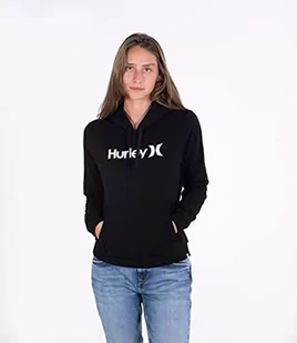 Hurley Damska bluza z kapturem W Oao Core Czarny S HAGFL21OO - Bluzy damskie - miniaturka - grafika 1