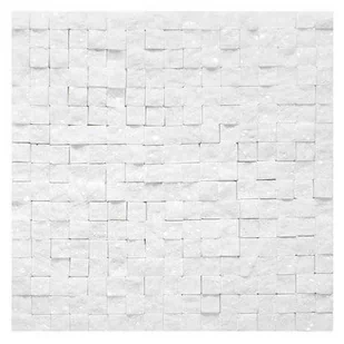 Mozaika kamienna Crystal white rock 30.5x30.5 cm - Płytki ceramiczne - miniaturka - grafika 1