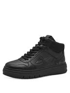 Trampki damskie - Tamaris Sneakersy w kolorze czarnym - miniaturka - grafika 1
